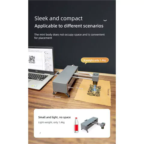 DAJA DJ7 Portable Desktop Laser Engraver & CNC Machine - Image 5