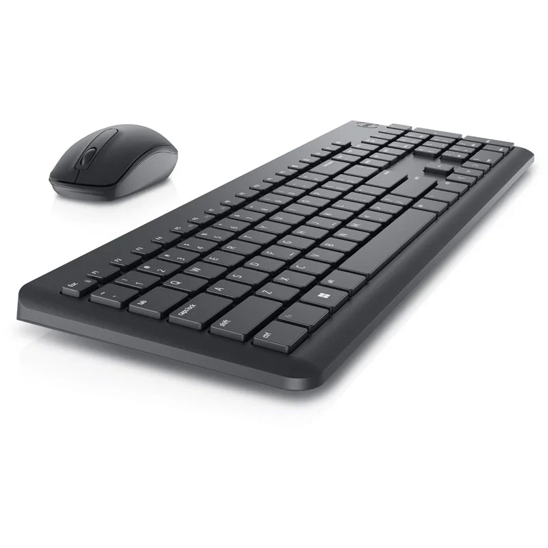 Dell KM3322W Wireless Keyboard and Mouse - 2.40GHz / Optical / 1000dpi / Wireless / Black / Arabic/English Keys - Keyboard & Mouse Combo - Image 3