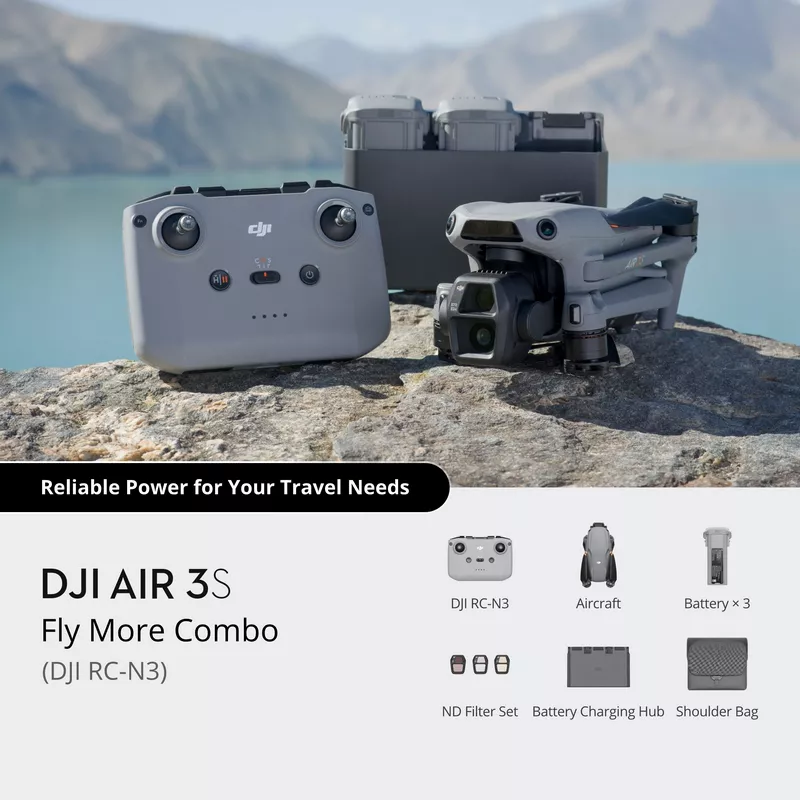 DJI Air 3S Fly More Combo (DJI RC-N3) - Image 7