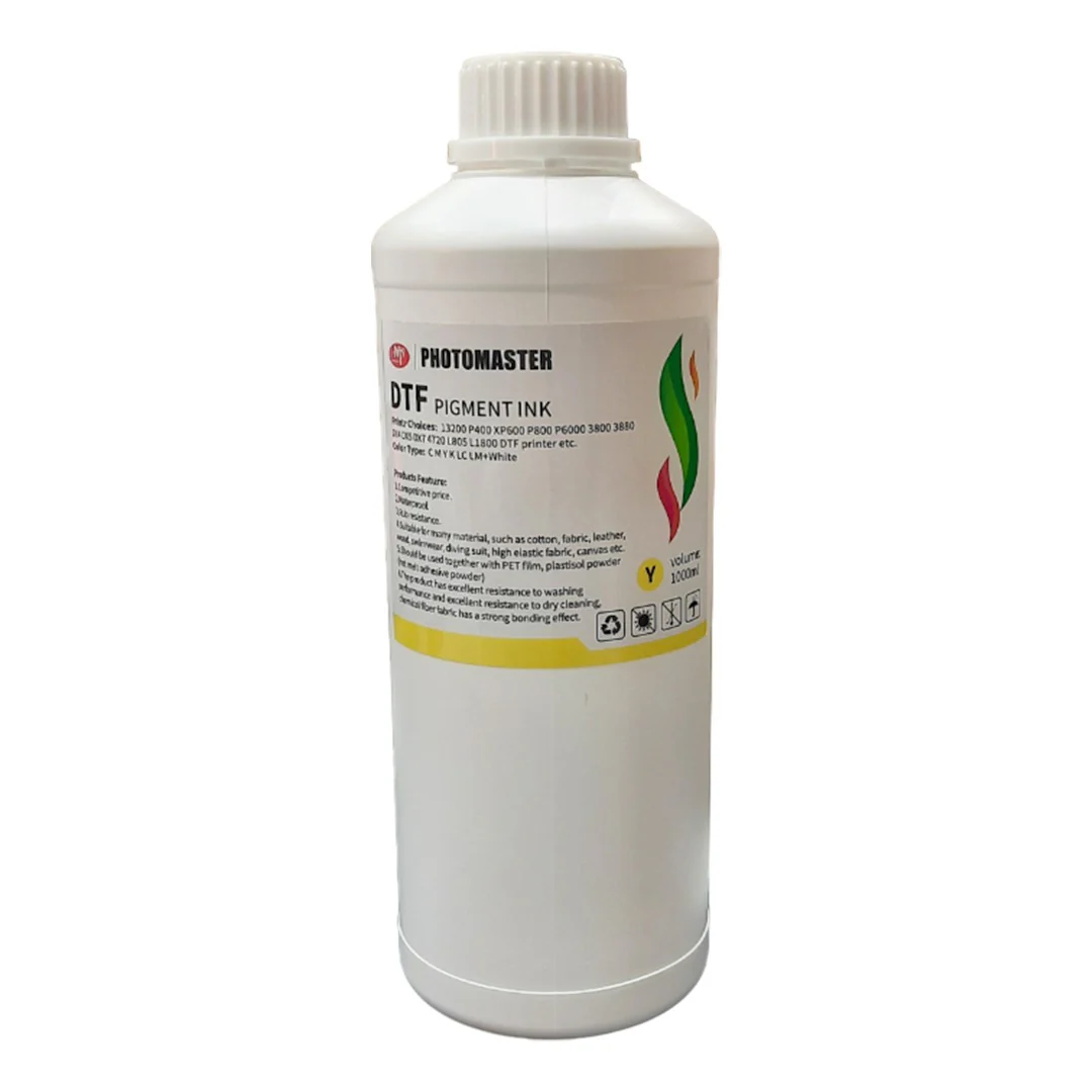 DTF Pigment Ink – Yellow / 1000ml