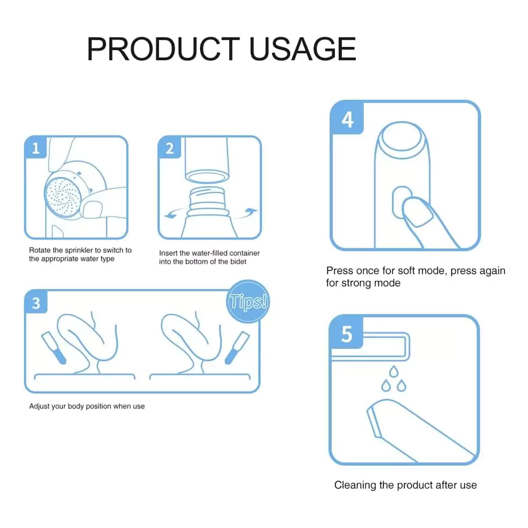 Electric Portable Bidet - J03 - Image 7