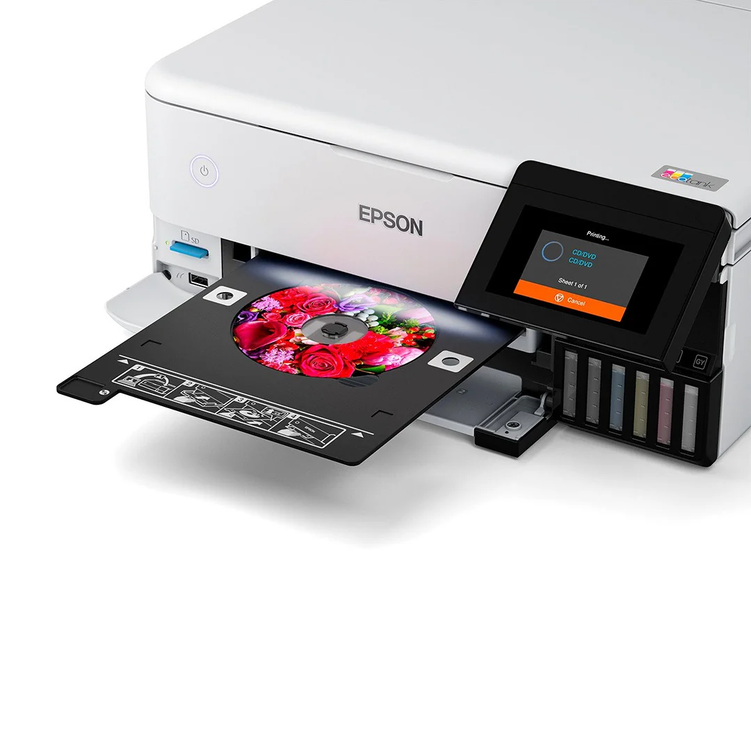 Epson EcoTank L8160 A4 Photo Color Borderless Printer + Free ITCARE 8GB Flash Drive - Image 3