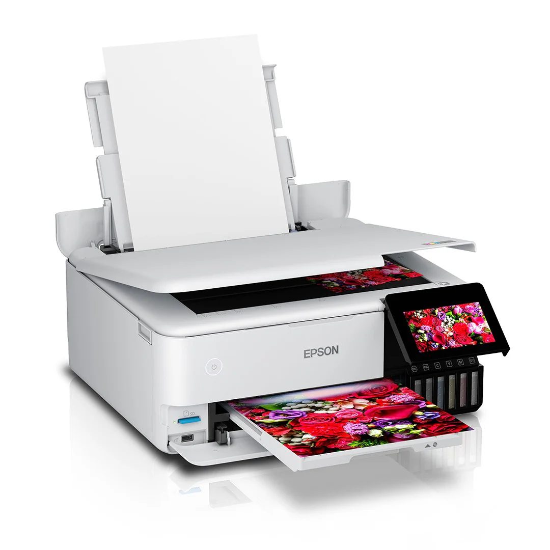 Epson EcoTank L8160 A4 Photo Color Borderless Printer + Free ITCARE 8GB Flash Drive - Image 8