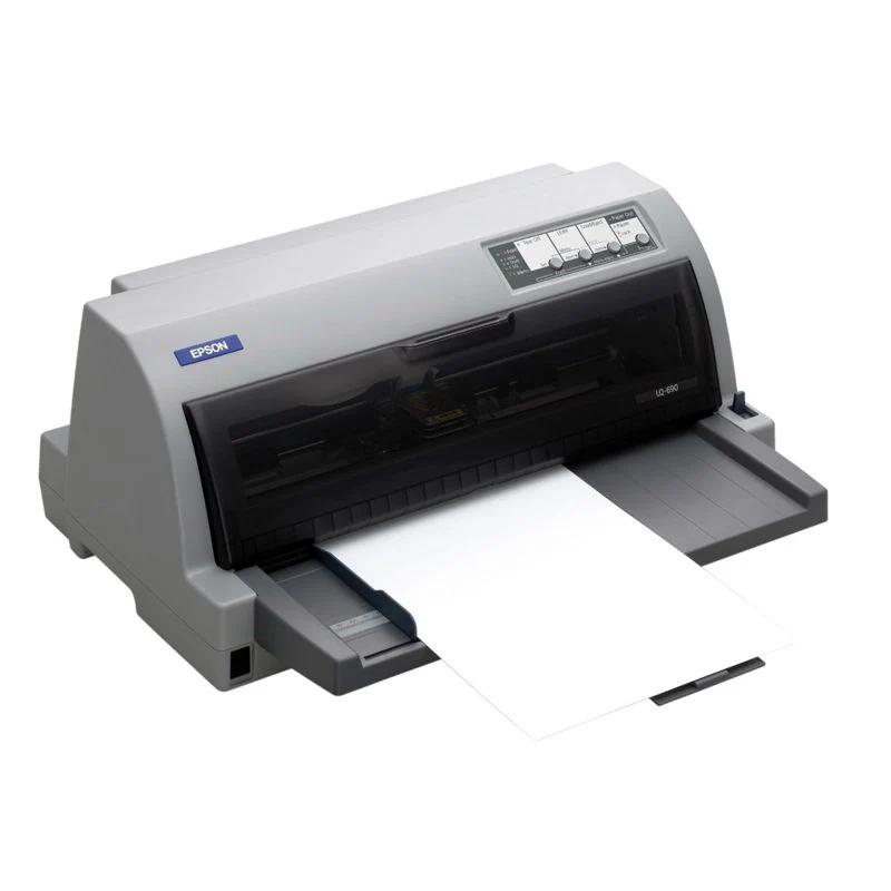 Epson LQ 690 Printer – 24 Pins / 106-Columns / A4 / USB / Parallel / Dot matrix - Image 3