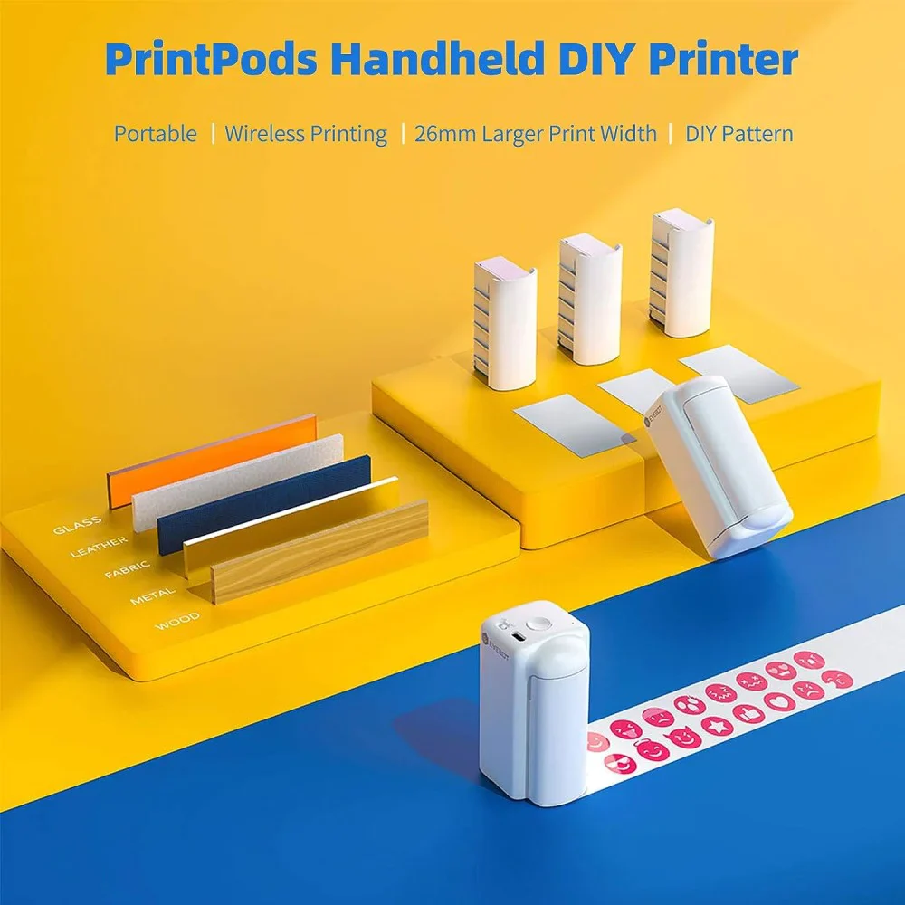 Evebot PrintPods - Handheld printer for printing on paper, wood and other absorbent surfaces - Image 6