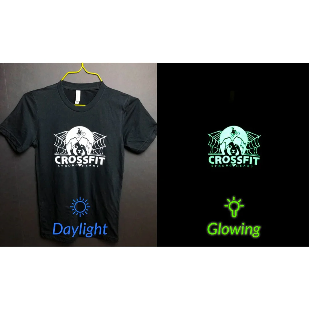 Glow-in-the-Dark White Vinyl Sticker Roll – 50cm x 1m - Image 4