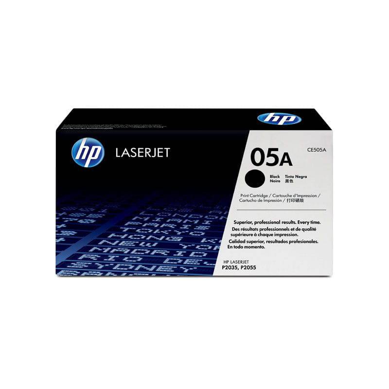HP 05A Black Color – 2.3K Pages / Black Color / Toner Cartridge – (CE505A)