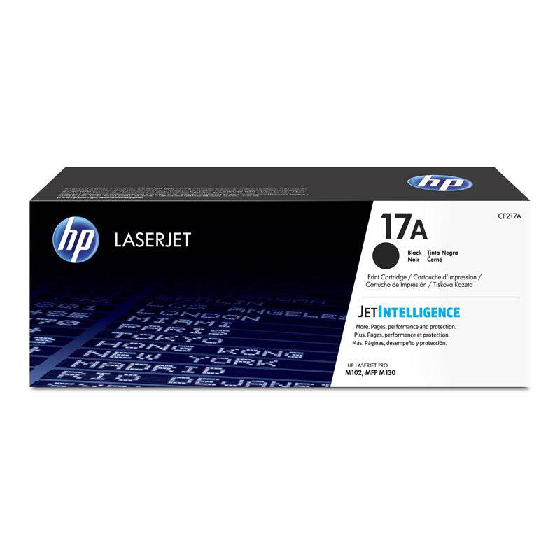 HP 17A Black Color – 1.6K Pages / Black Color / Toner Cartridge – (CF217A)