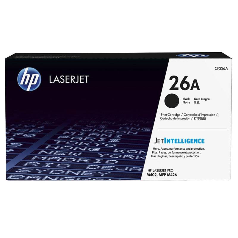 HP 26A Black Toner Cartridge – 3.1K Pages / Black Color / Toner Cartridge – (CF226A)