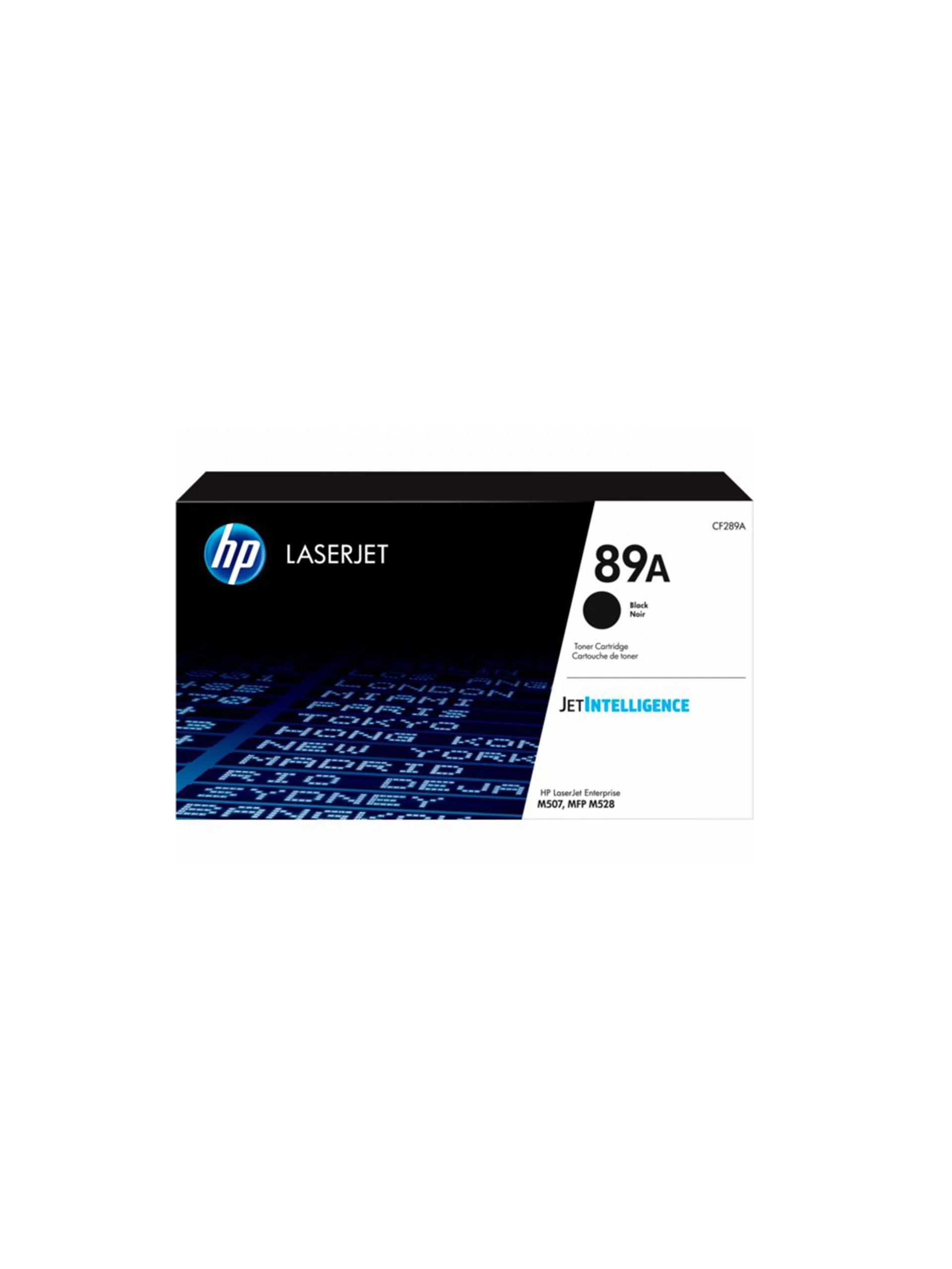HP 89A Black LaserJet Toner Cartridge – (CF289A)