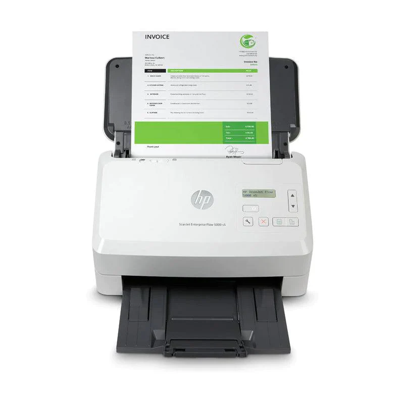 HP ScanJet Enterprise Flow 5000 s5 – 65ppm / 600dpi / A3 / USB / Sheetfed ADF Scanner