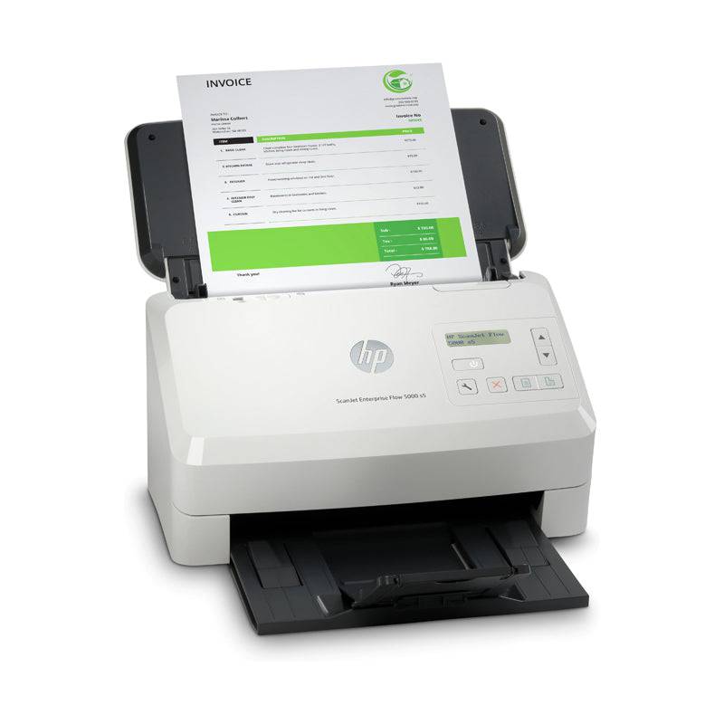 HP ScanJet Enterprise Flow 5000 s5 – 65ppm / 600dpi / A3 / USB / Sheetfed ADF Scanner - Image 3