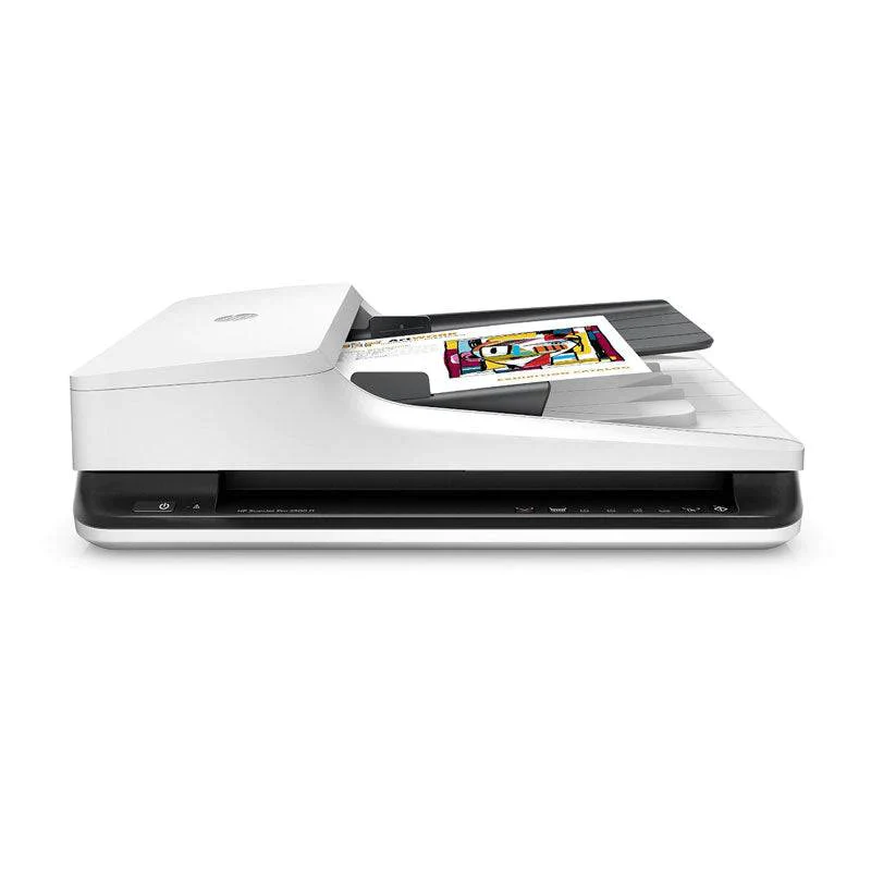 HP ScanJet Pro 2500 f1 – 20ppm / 1200dpi / A4 / USB / Flatbed ADF Scanner - Image 2