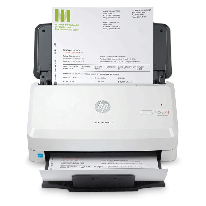 HP Scanjet Pro 3000 s4 – 40ppm / 600dpi / A4 / USB / Sheetfed ADF Scanner - Image 2