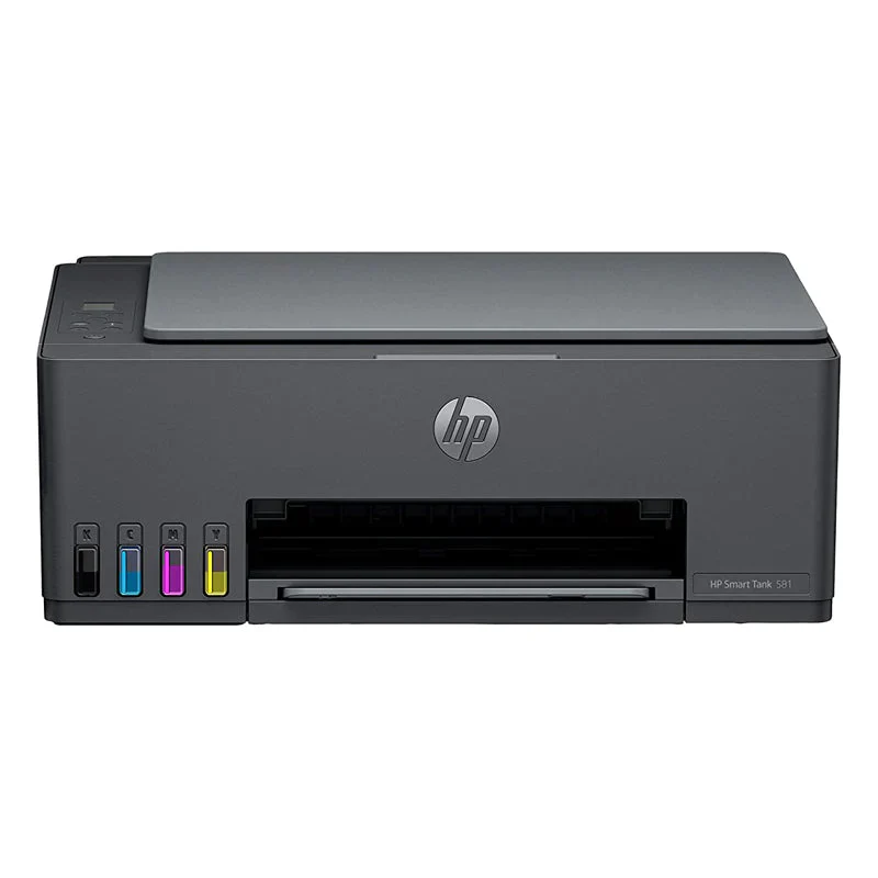 HP Smart Tank 581 AIO – 12ppm / 4800dpi / A4 / USB / Wi-Fi / Bluetooth / Color Inkjet – Printer + Free ITCARE 8GB Flash Drive - Image 3