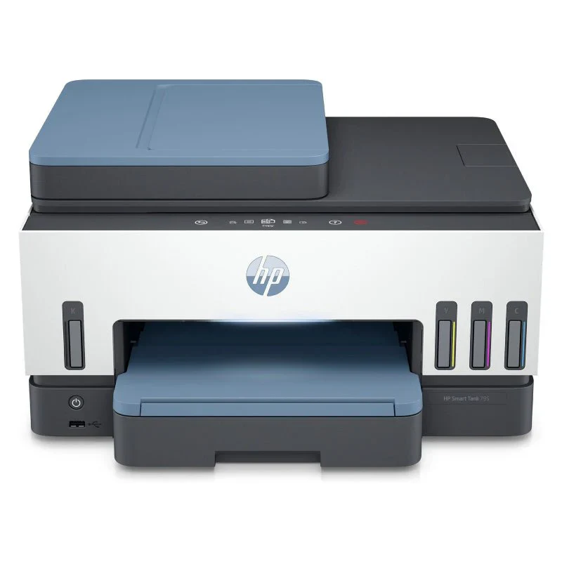 HP Smart Tank 795 AIO - 15ppm / 4800dpi / A4 / USB / LAN / Wi-Fi / FAX / Bluetooth / Color Inkjet - Printer - Image 2