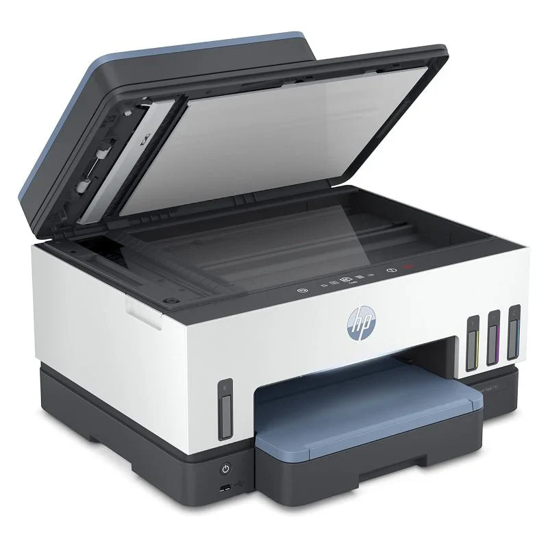 HP Smart Tank 795 AIO - 15ppm / 4800dpi / A4 / USB / LAN / Wi-Fi / FAX / Bluetooth / Color Inkjet - Printer - Image 3