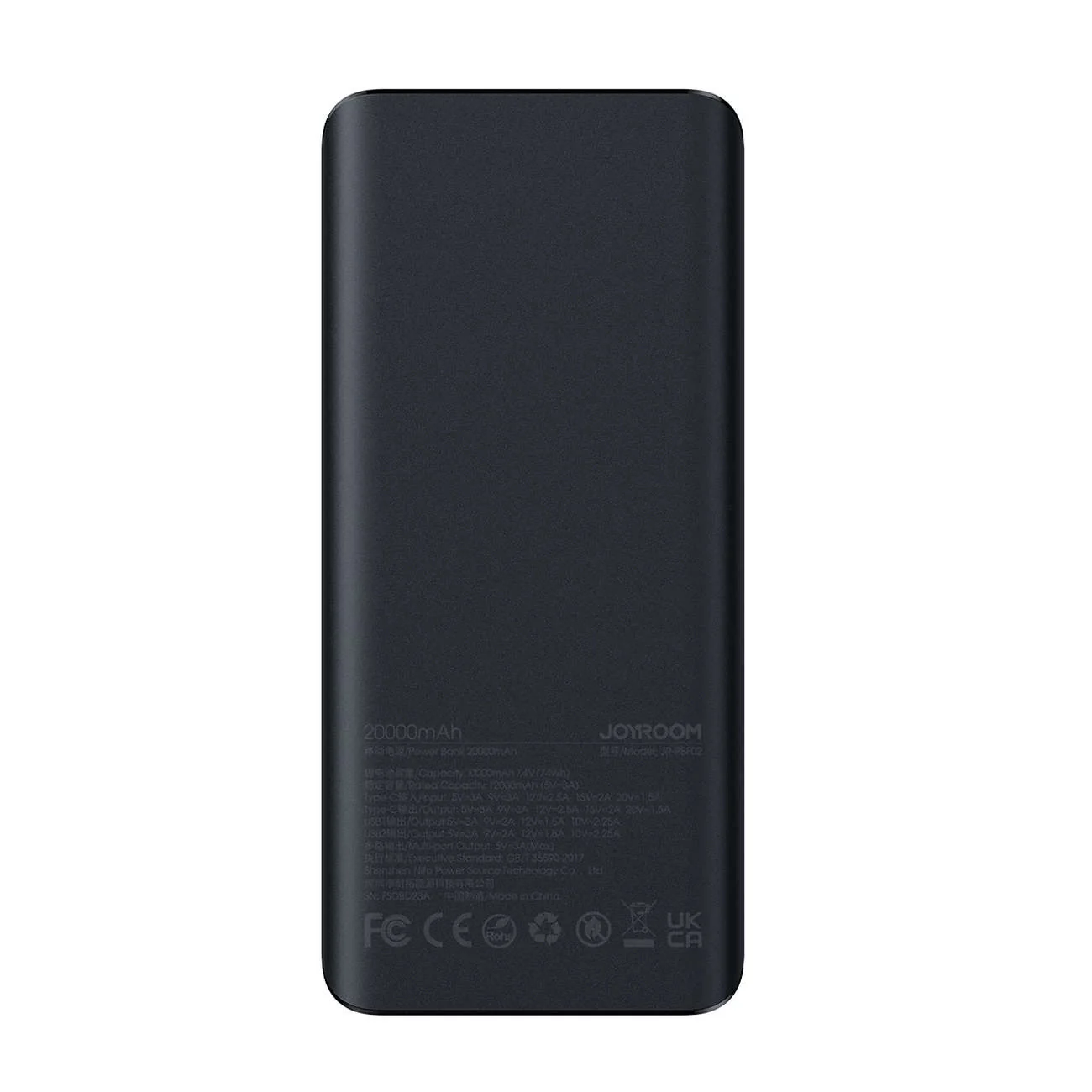Joyroom JR-PBF03 LCD Screen Power Bank with Light – 30000mAh / 30W / Black - Image 7