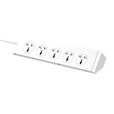 Ldnio 10 Outlet Power Socket – 10 Way / USB-C / 2 Meters / White - Image 3