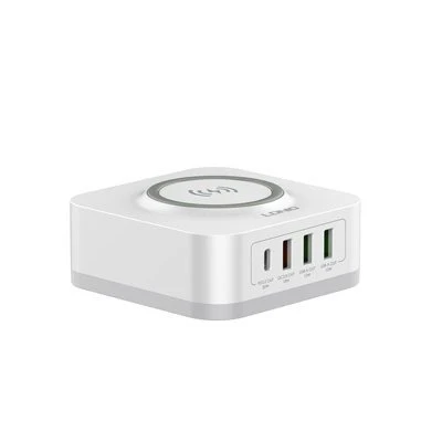 Ldnio AW004 32W Desktop Wireless Fast Charging Station – 32W / PD+QC / White - Image 2