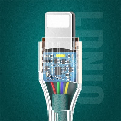 Ldnio LS632 Classic PVC Data Cable – USB3.0 to Lightning / 30W / 2m - Image 4