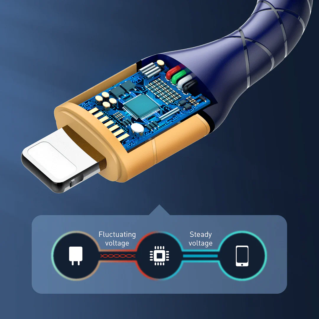 Ldnio LS802 Aluminium Alloy Cable 30W Fast Charging Data Cable – USB3.0 to Type-C / 2m - Image 2