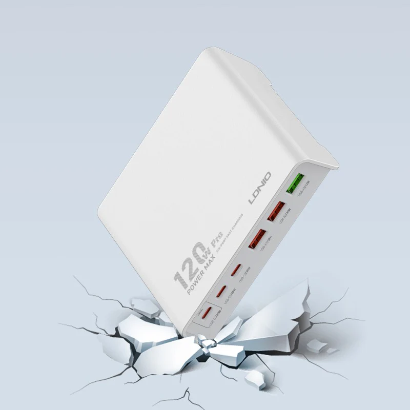 Ldnio Q605 120W Multi-ports Desktop Charging Station - Image 4