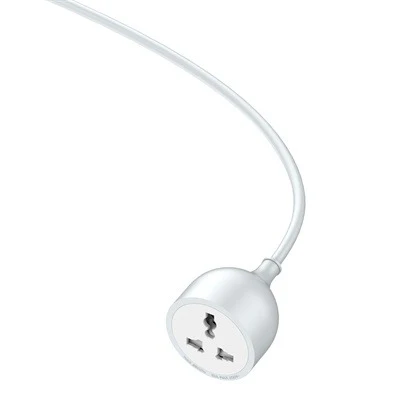 Ldnio SC1017 5M Extension Power Cord with Universal Socket 2500W – White - Image 4