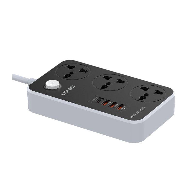 Ldnio SC3412 3 Extension Power Socket – 3 Way / USB / 2 Meters - Image 6