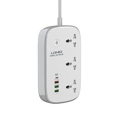 Ldnio SCW3451 3 AC Outlets Wi-Fi Smart Power Strip - Image 3