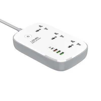 Ldnio SCW3451 3 AC Outlets Wi-Fi Smart Power Strip - Image 4