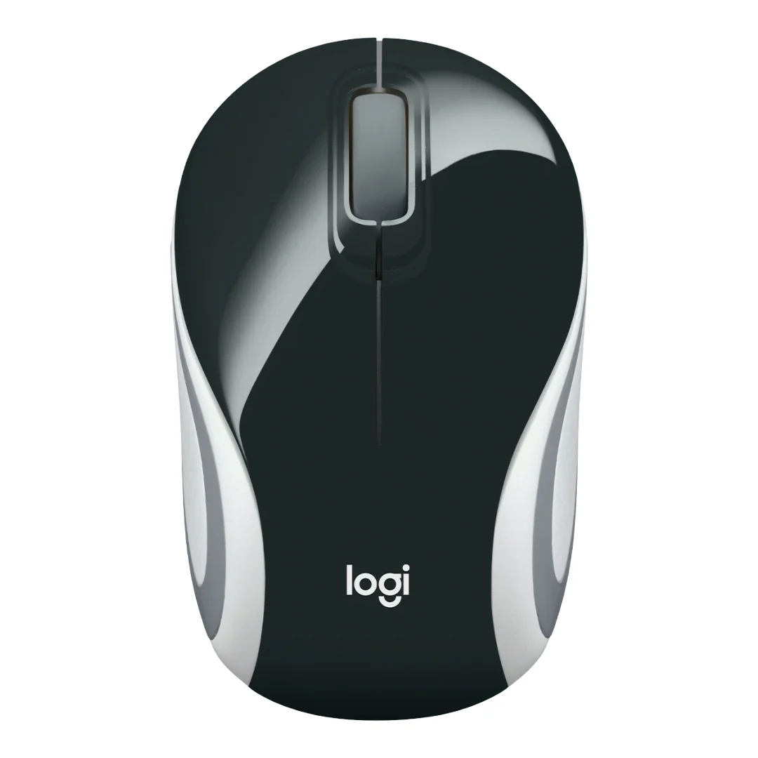 Logitech M187 – 2.40GHz / Up to 10m / Wireless / Black – Mouse – 910-002731
