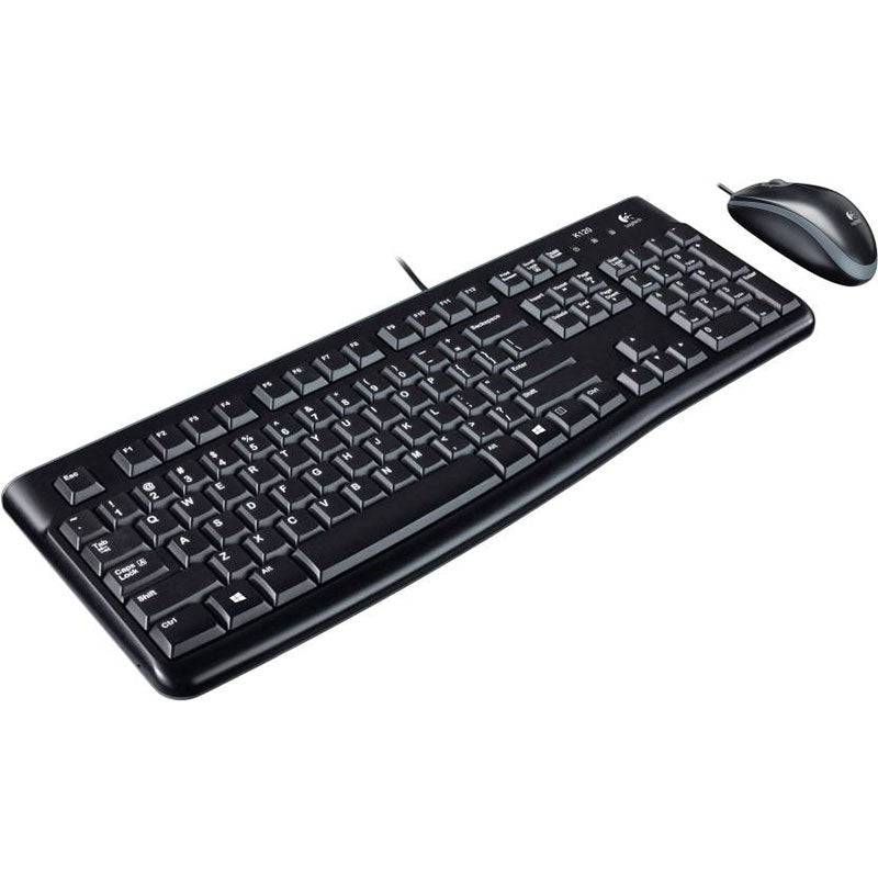 Logitech MK120 – Wired / USB / Quiet Typing / Arb/Eng – Keyboard & Mouse Combo - Image 4