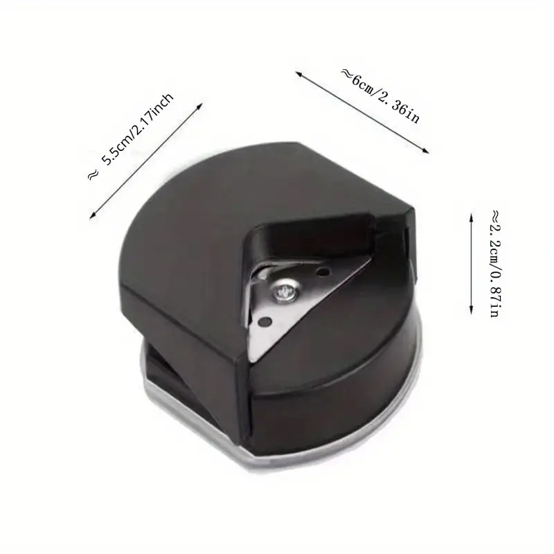 Manual Corner Rounder Punch – Plastic Edge Cutter for Photos and Cardstock - Image 3