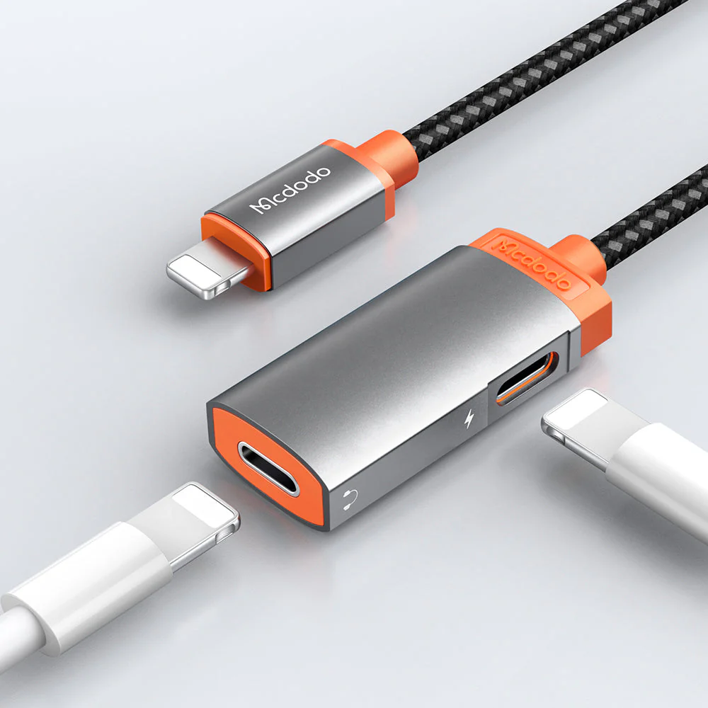 Mcdodo CA-0490 Oryx Series Lightning to Dual Lightning Cable - Image 2