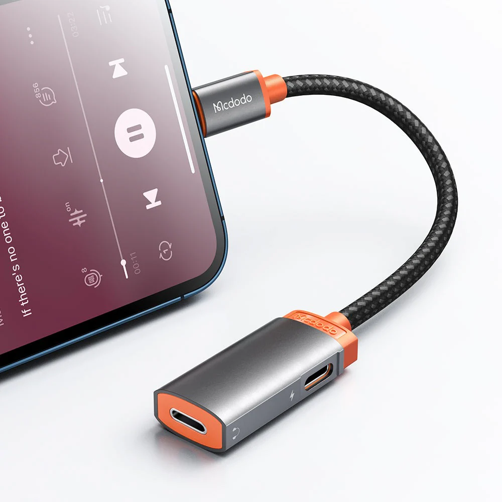 Mcdodo CA-0490 Oryx Series Lightning to Dual Lightning Cable - Image 3