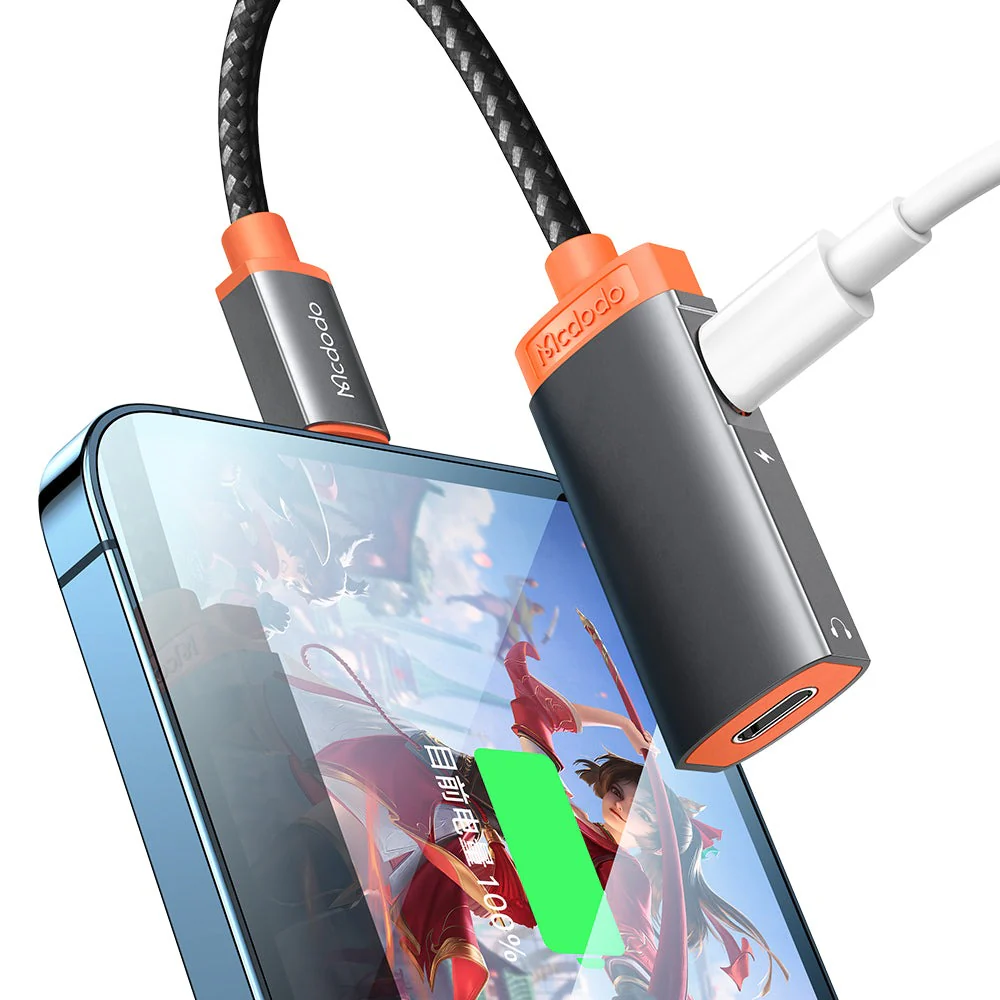 Mcdodo CA-0490 Oryx Series Lightning to Dual Lightning Cable - Image 4