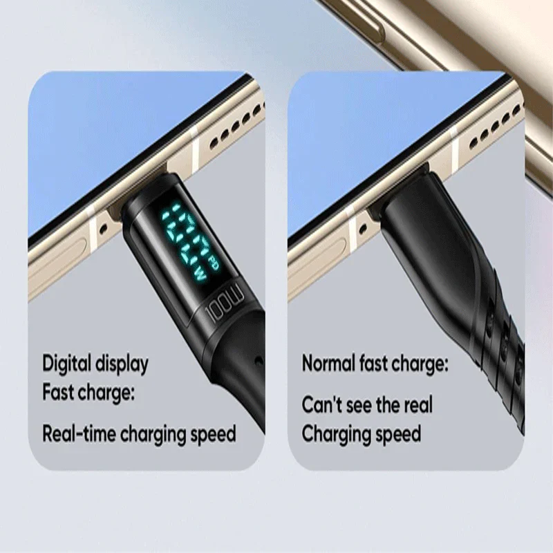 Mcdodo CA-110 Digital HD Fast Charge Data Cable – Type-C / 100W / 1.2 Meter / Black - Image 7