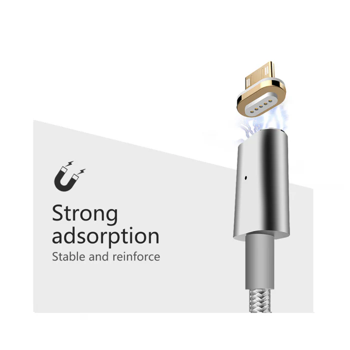 Mcdodo CA-211 Magnetic Fast Charge 2.4A USB3.0 to MicroUSB Data Cable – 1.2m - Image 4