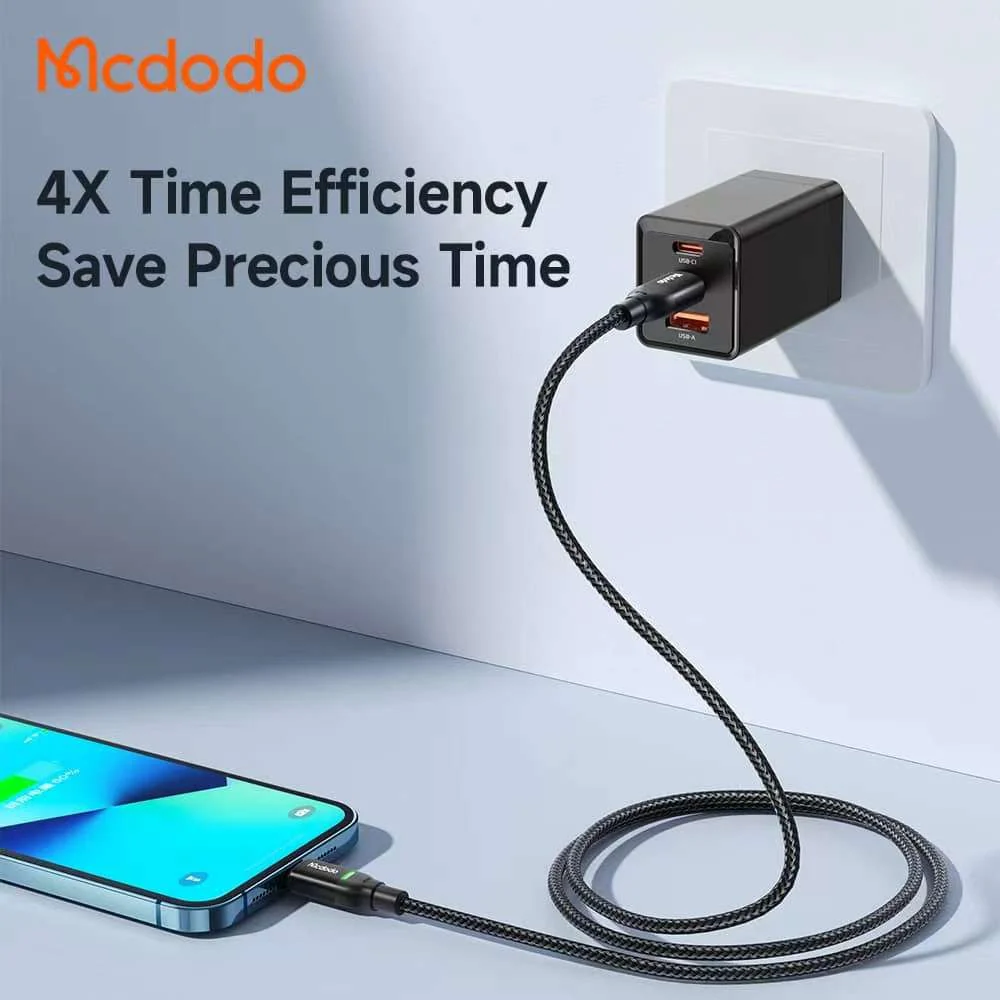 Mcdodo CA-272 36W PD Type-C to Lightning Fast Data-Charging Cable – 1.2m - Image 7