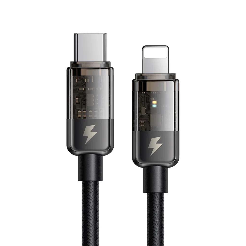 Mcdodo CA-316 1.2M 36W PD to Lightning LED Indicator Cable