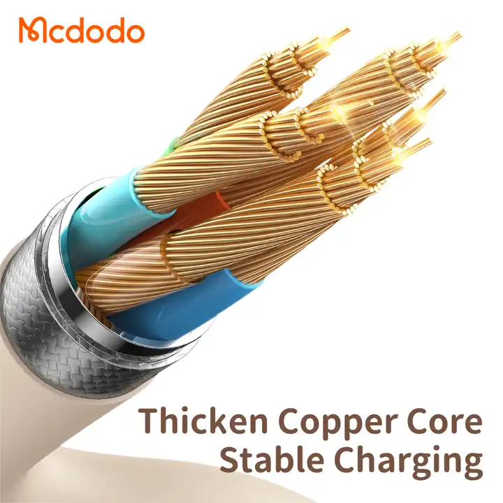 Mcdodo CA-476 65W Liquid Silicone + LED Series – Type-C to Lightning / 1.2m - Image 5