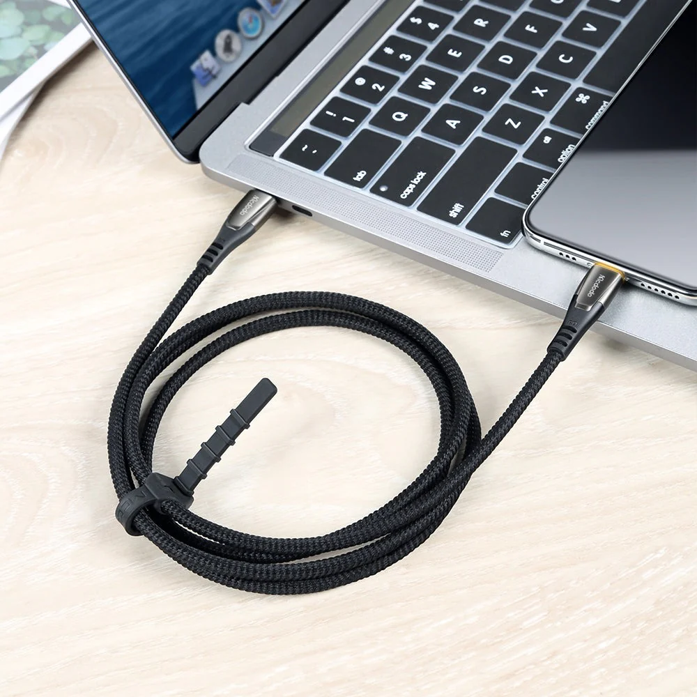 Mcdodo CA-765 Porsche Series PD Type-C to Lightning Cable with LED – 1.2m - Image 4