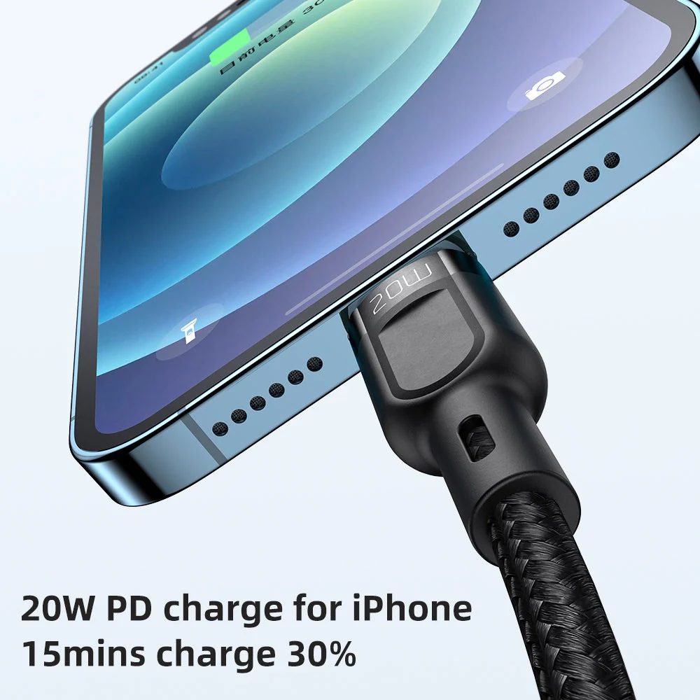 Mcdodo CA-878 2 in 1 Type C to Type C and Lightning Cable 1.2m - Image 3