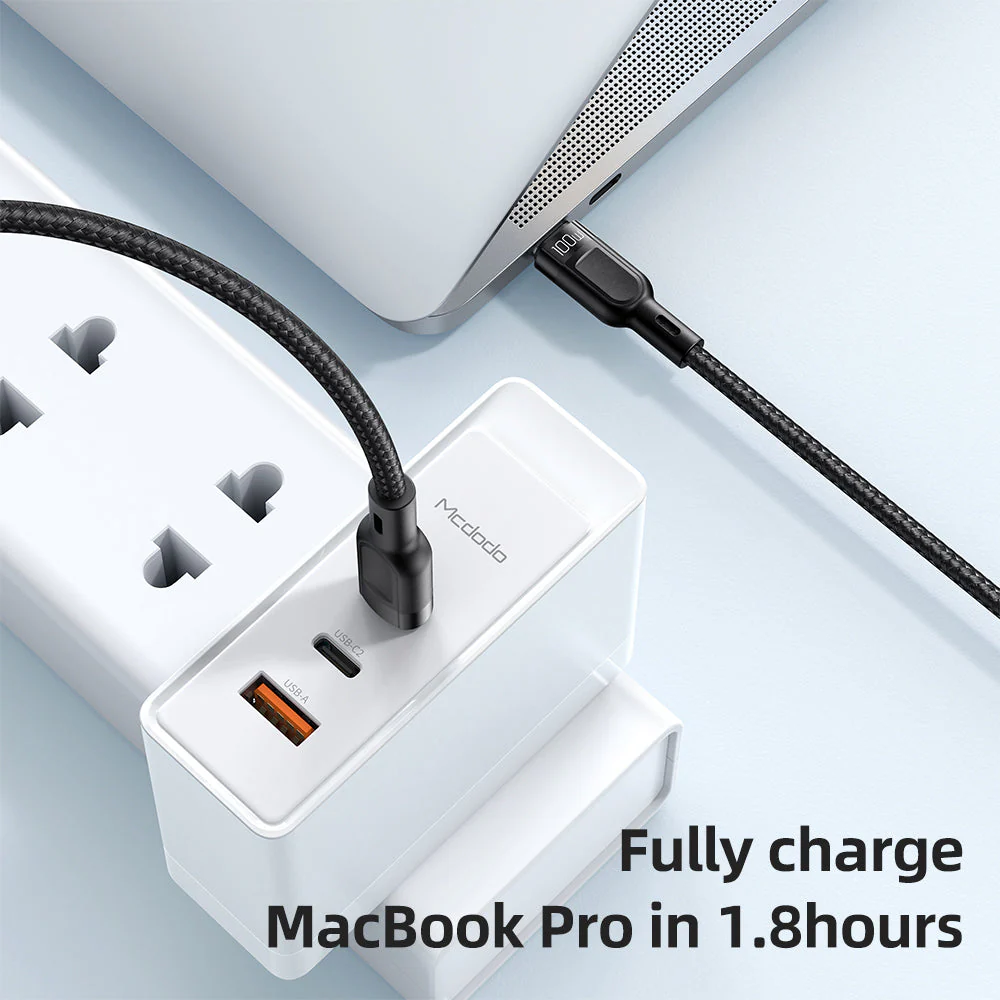 Mcdodo CA-878 2 in 1 Type C to Type C and Lightning Cable 1.2m - Image 5