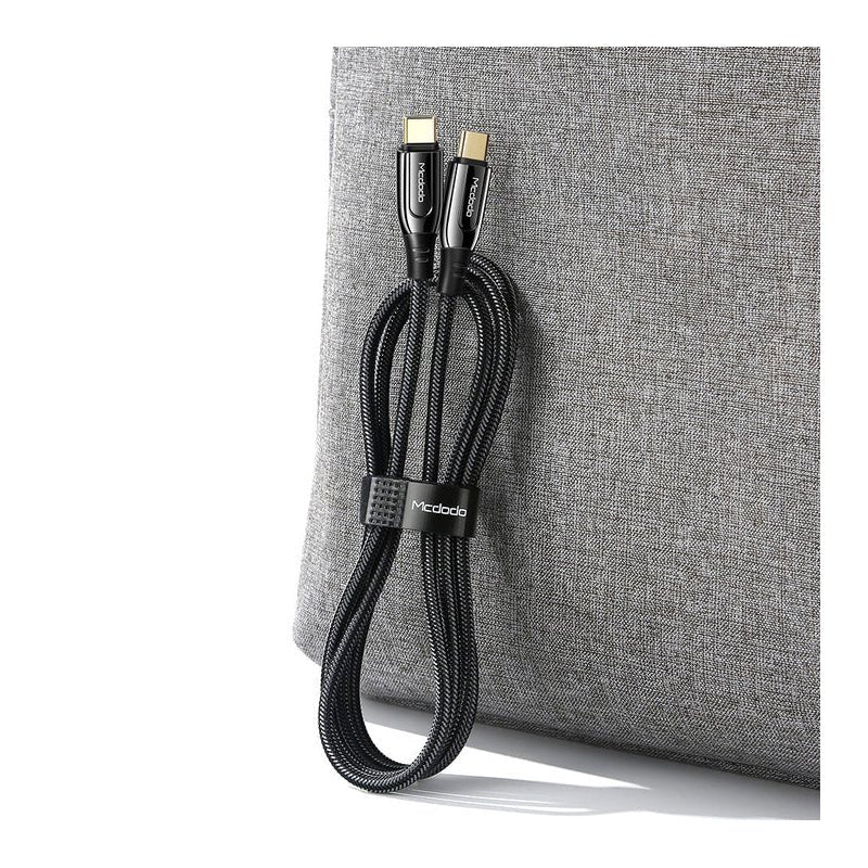 Mcdodo CA812 100W Charging Cable – 1.2 Meters / USB-C To USB-C / Black - Image 2