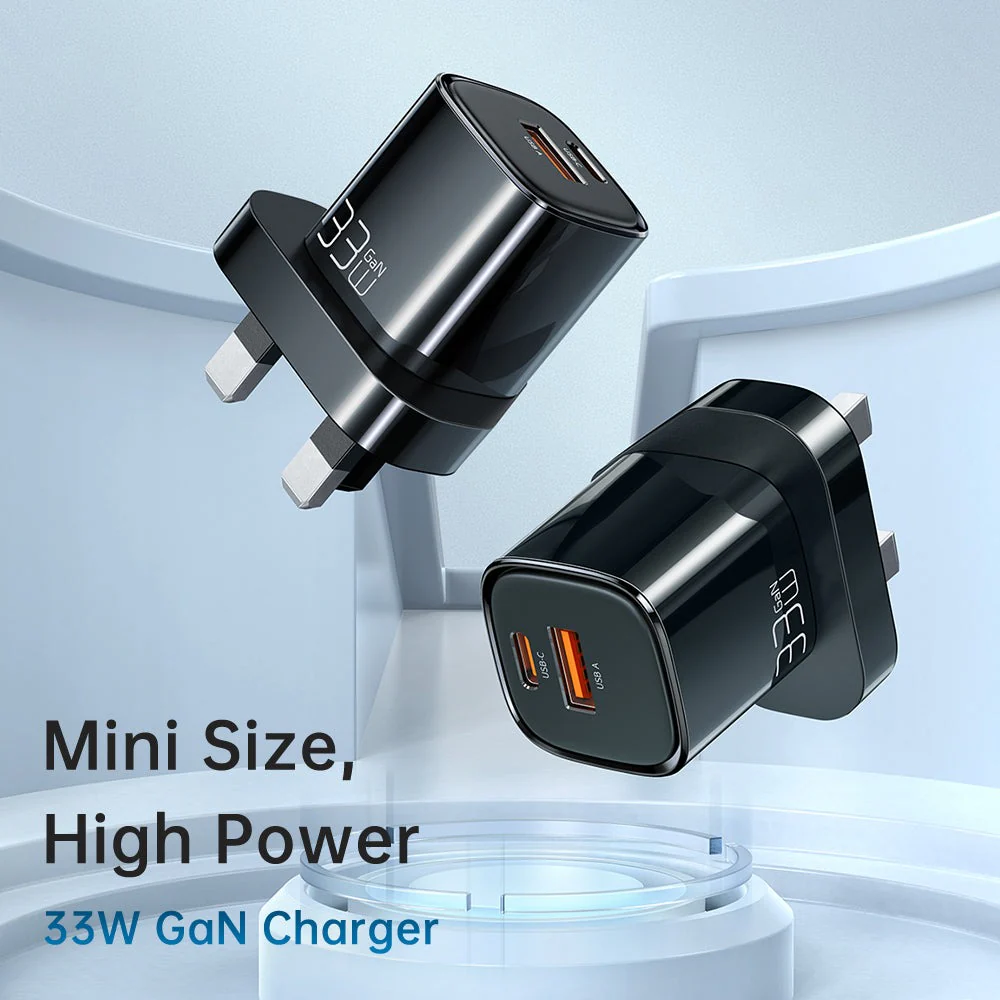 Mcdodo CH-0591 Nano Series 33W PD+QC Dual Port Charger (UK plug) - Image 4