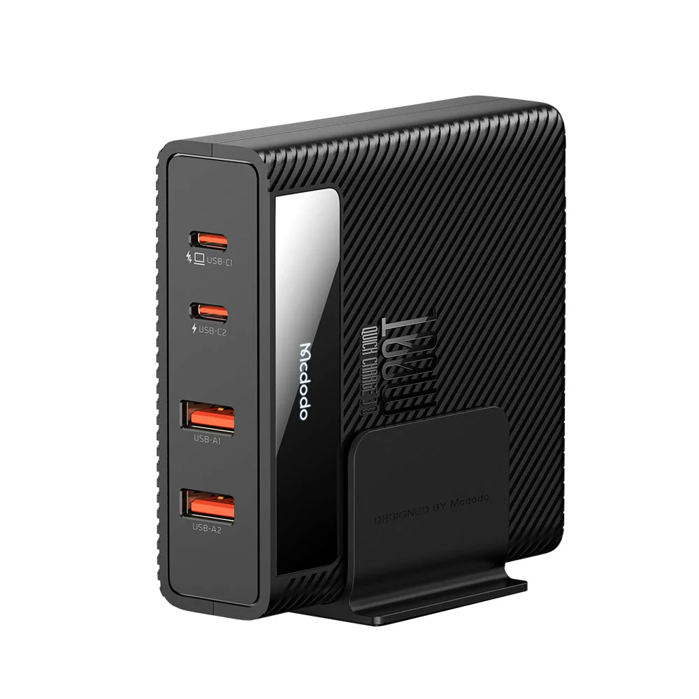 Mcdodo CH-180 Hyperspace Series 100W 4-Port PD Quick Charging Station (UK Plug) - Image 2
