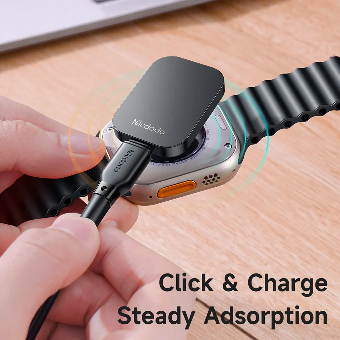 Mcdodo CH-2061 Portable Transparent Wireless Charger for Apple Watch - Image 4
