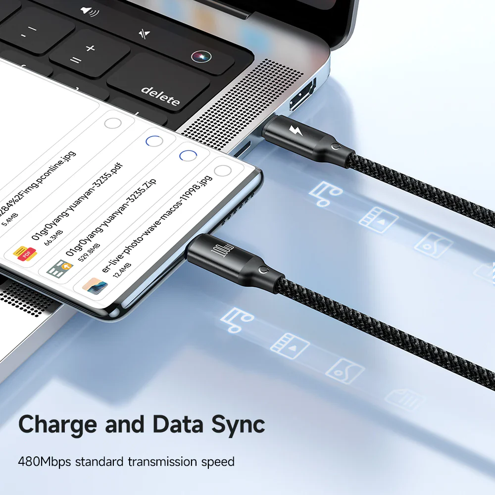 Mcdodo CH-494 Beta Series 3-in-1 Wireless Charging Cable for iWatch, iPhone, Mac - Image 3